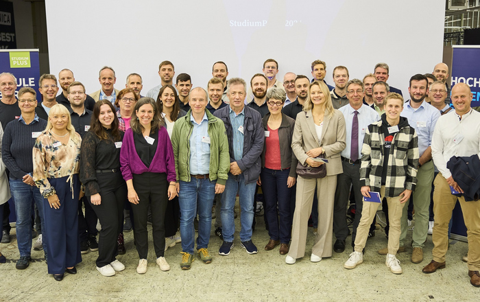 Gruppenfoto Netzwerktreffen StudiumPLUS 2024